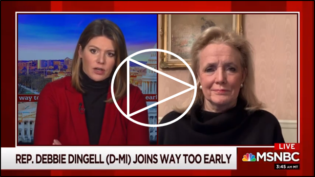 Debbie Dingell MSNBC 