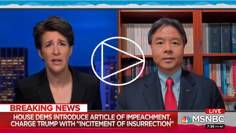 Rep. Ted Lieu on MSNBC