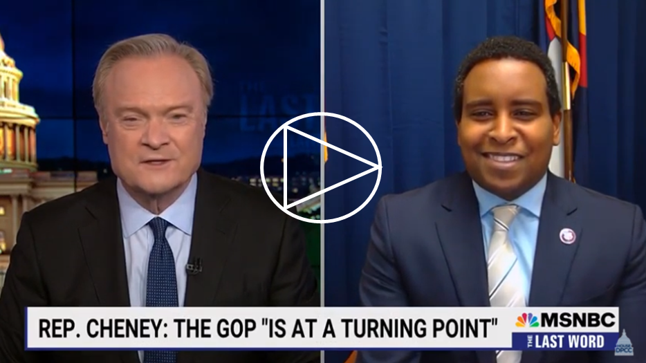 Rep. Joe Neguse on MSNBC 