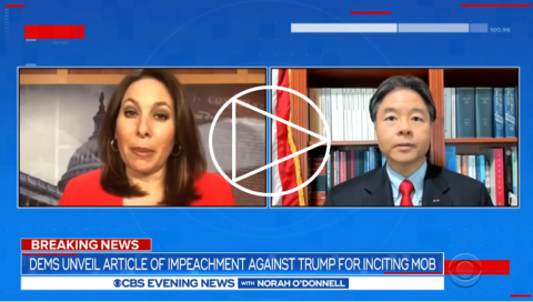 Rep. Ted Lieu on CBS 